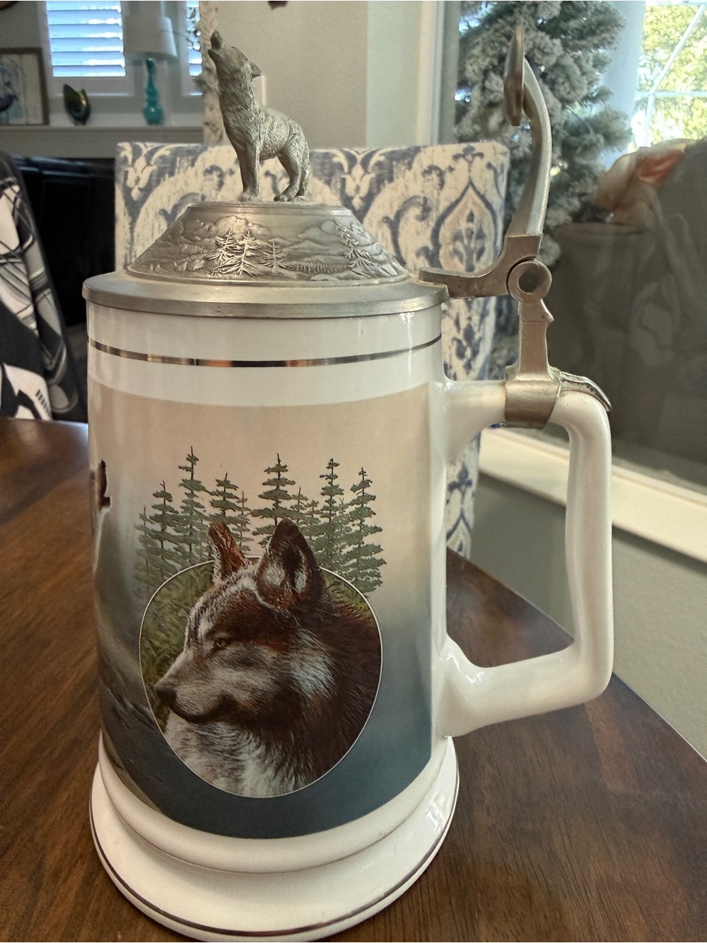 Longton Crown Call of the Wild “Timber Wolf: Lord of the Wilderness” Limited Ed - Picture 3 of 6